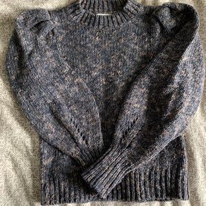 Madewell wool puff sleeve sweater